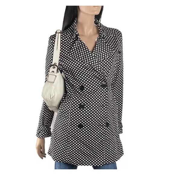 COACH Soho 9434 Double Pocket Flap Shoulder Bag White Leather Purse Y2k 2005 - Picture 15 of 15